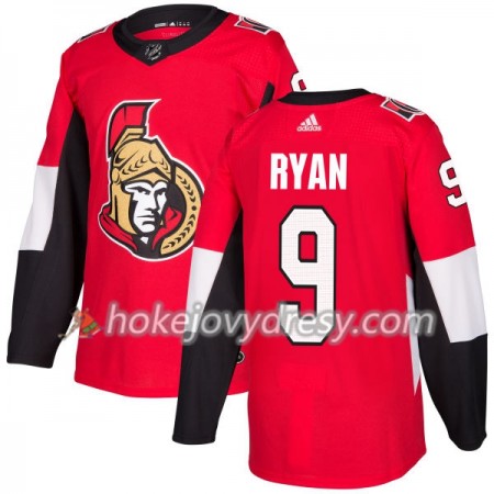 Pánské Hokejový Dres Ottawa Senators Bobby Ryan 9 Červená 2017-2018 Adidas Authentic